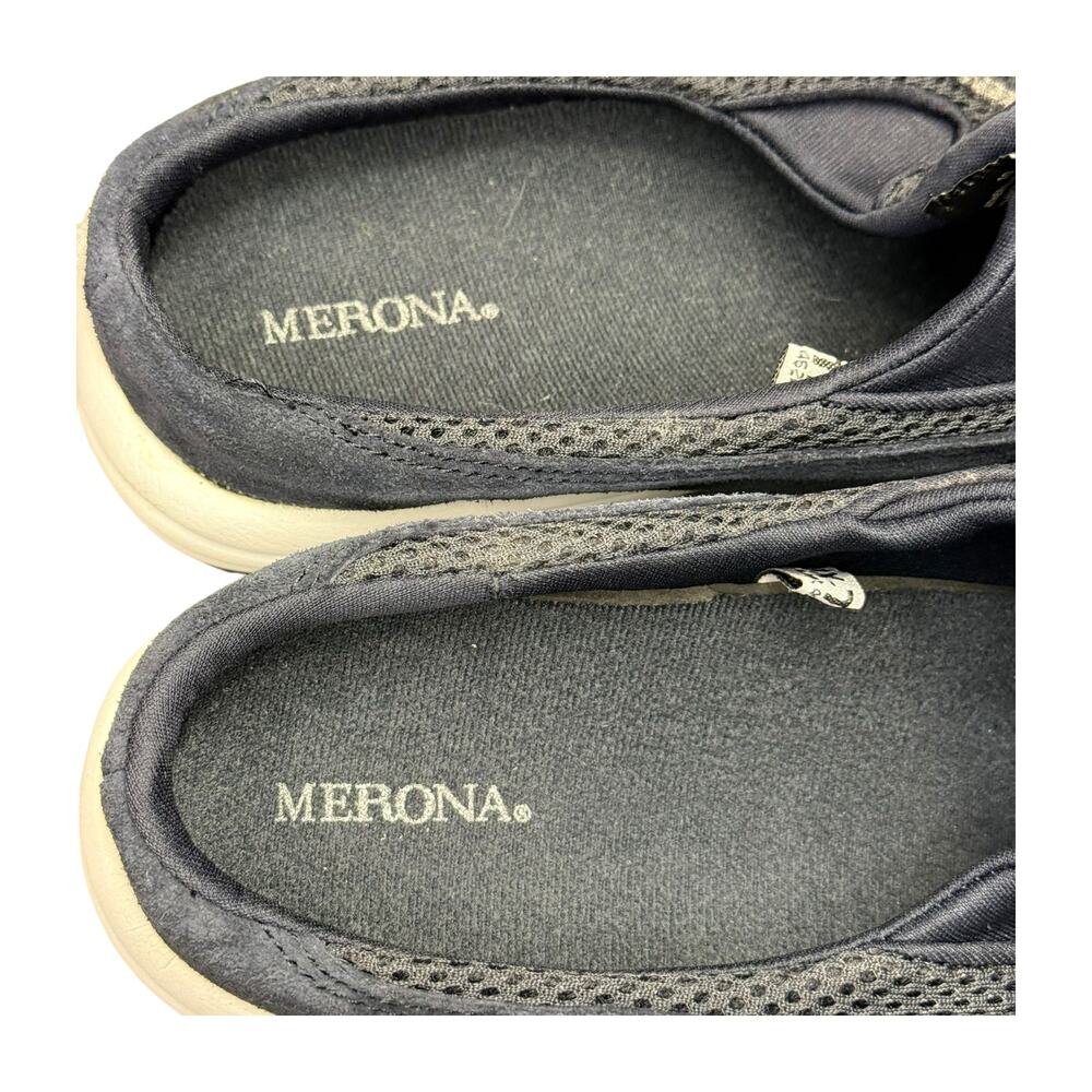 Merona Jada Taupe Suede Loafers Womens Size 10 Ballet Flats - Picture 4 of 6
